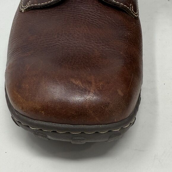 Born Tycoon Shoes Mens 13 Brown Pebbled Leather Casual Preppy Office Lace Up main image 10